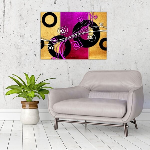 Slika apstrakcije (70x50 cm)