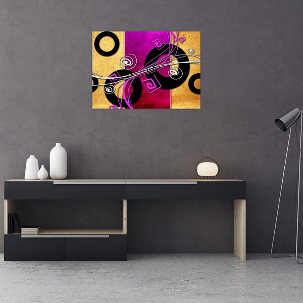 Slika apstrakcije (70x50 cm)