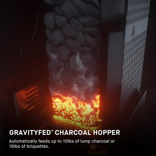 Masterbuilt Gravity Series 800 digitalni roštilj na ugljen, plancha i dimilica