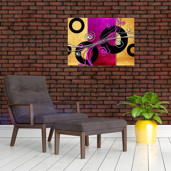 Slika apstrakcije (70x50 cm)