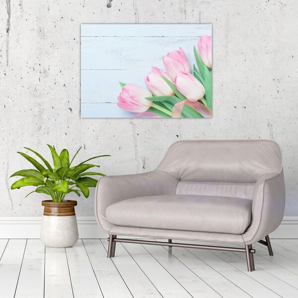 Slika - Buket tulipana (70x50 cm)