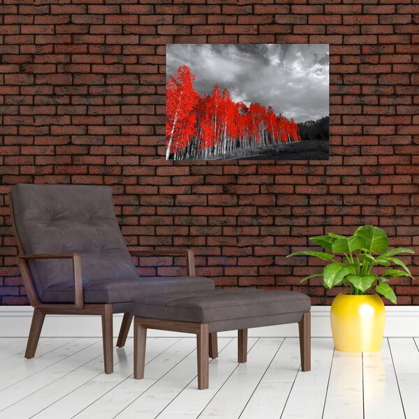 Slika - Drveće u jesenskim bojama (70x50 cm)