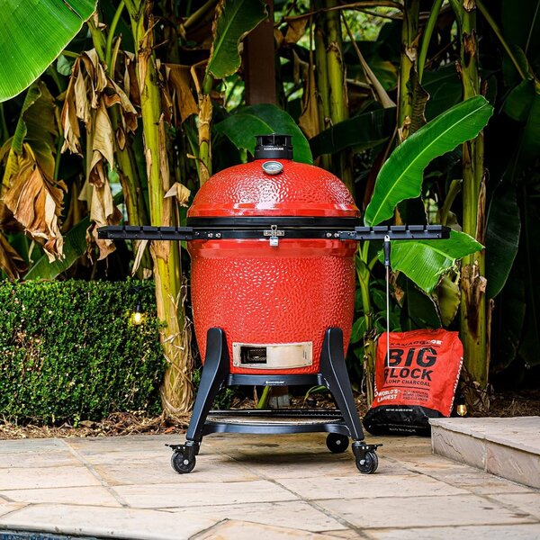 Kamado Joe Big Joe Series III keramički roštilj na ugljen s postoljem, 24"/61 cm