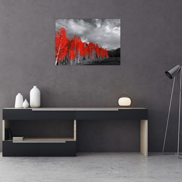 Slika - Drveće u jesenskim bojama (70x50 cm)