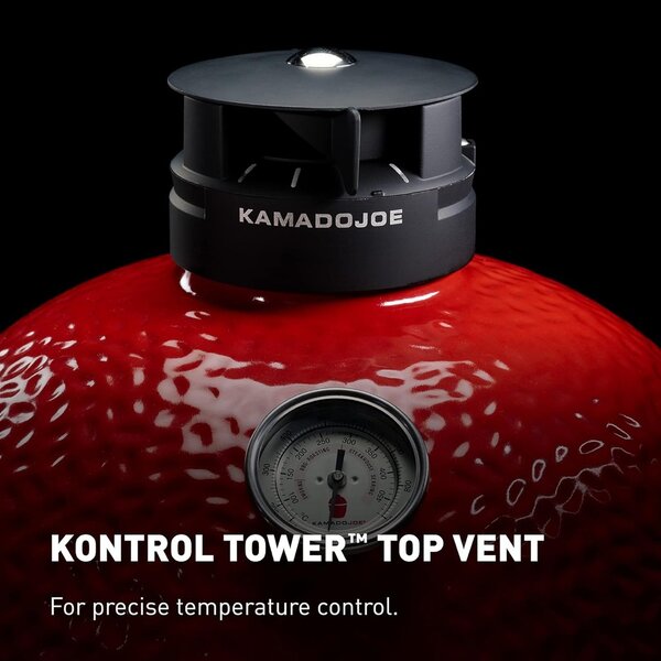 Kamado Joe Big Joe Series III keramički roštilj na ugljen s postoljem, 24"/61 cm