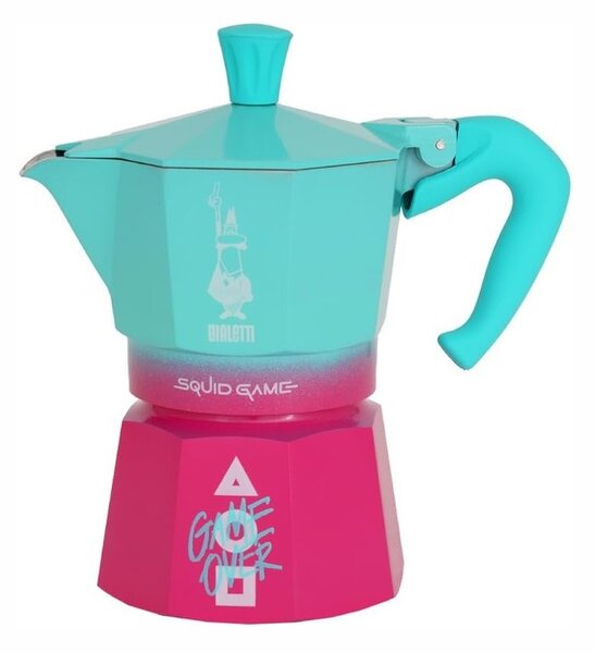 Bialetti Squid Game Moka Express kafetijera, 3 šalice