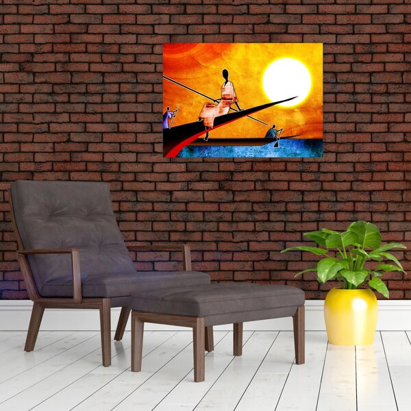 Slika drevne antičke slike (70x50 cm)