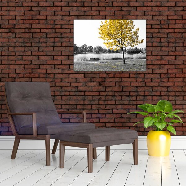 Slika - Odmor u parku (70x50 cm)