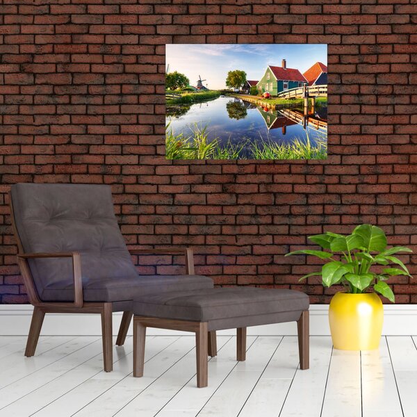 Slika nizozemskih vjetrenjača (70x50 cm)
