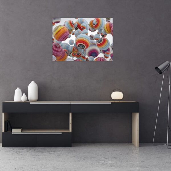 Slika oslikanih kugli (70x50 cm)
