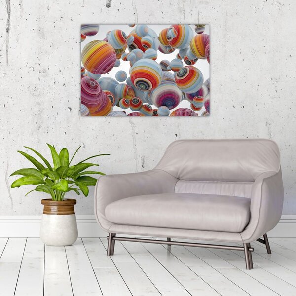 Slika oslikanih kugli (70x50 cm)