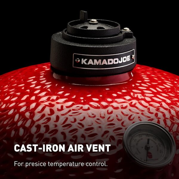 Kamado Joe Joe Jr. keramički roštilj na ugljen s postoljem, 13,5"/34 cm