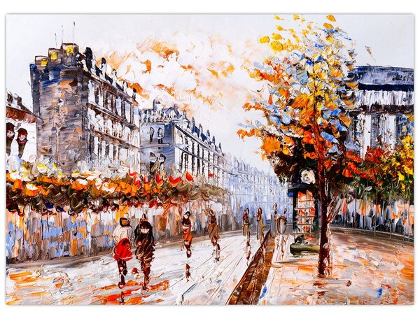Slika - Gradski život (70x50 cm)