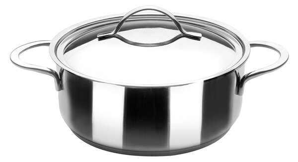 Ibili Noah Premium niski inox lonac s poklopcem