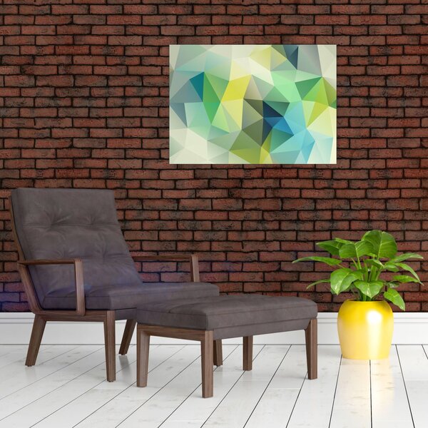 Slika geometrijske apstrakcije (70x50 cm)