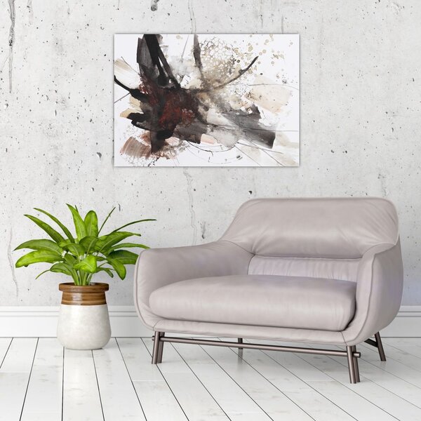 Slika slikane apstrakcije (70x50 cm)