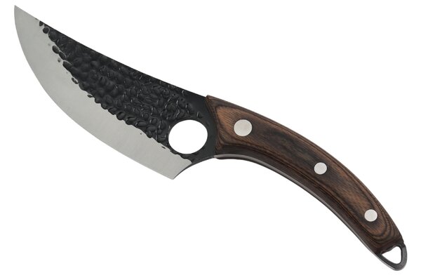 Grill King Outdoor Precision terenski nož zakrivljene oštrice sa zaštitnom futrolom