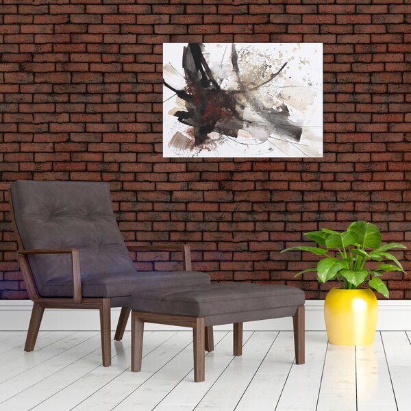 Slika slikane apstrakcije (70x50 cm)