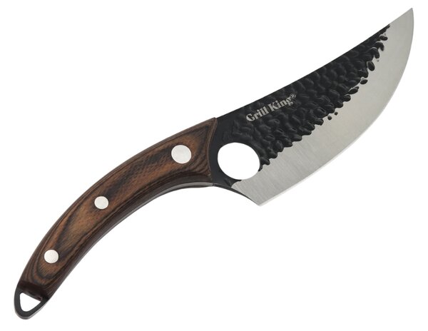 Grill King Outdoor Precision terenski nož zakrivljene oštrice sa zaštitnom futrolom