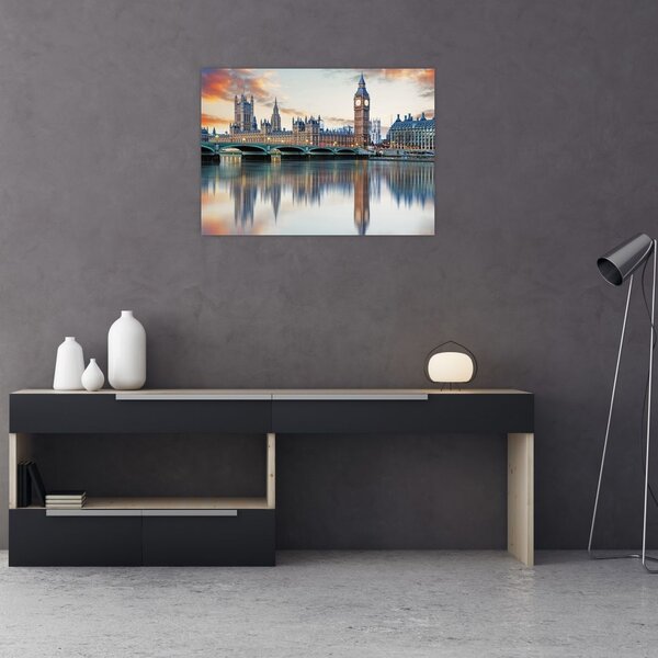 Slika - Londonski Houses of Parliament (70x50 cm)