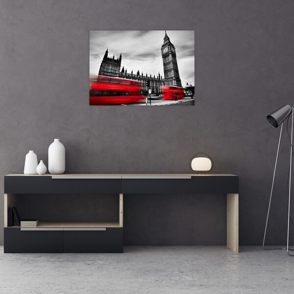 Slika - Londonski Houses of Parliament (70x50 cm)