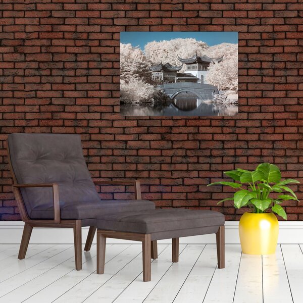 Slika - Cvjetajuća stabla u Aziji (70x50 cm)