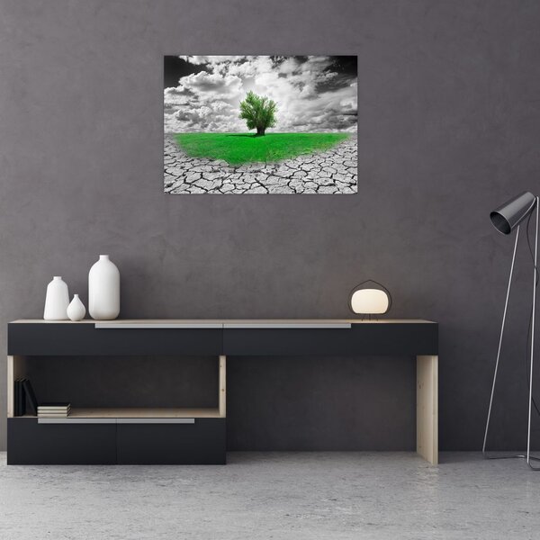 Slika - Djelić prirode u gradu (70x50 cm)
