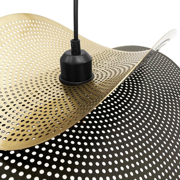 Stropni luster APP1471-1CP black/gold