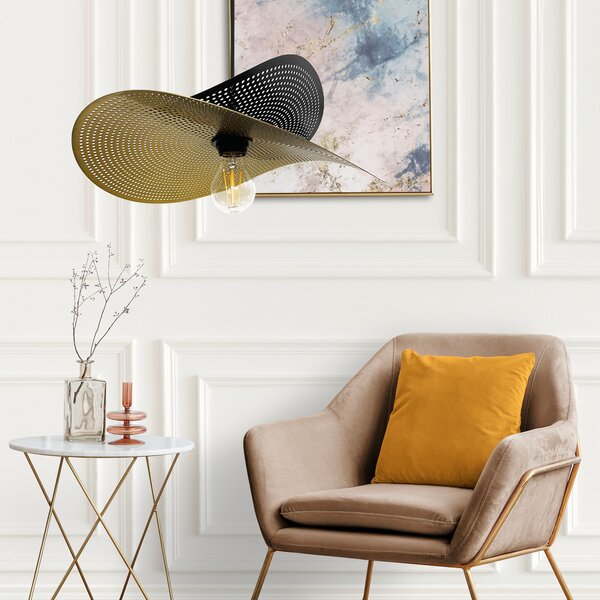 Stropni luster APP1471-1CP black/gold