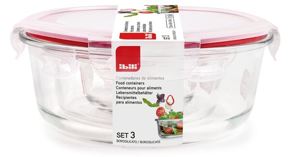 Ibili Eco 3u1 set posuda za spremanje namirnica
