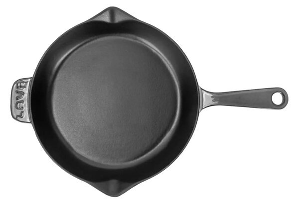 Lava okrugla višenamjenska grill tava s odljevnim kanalima