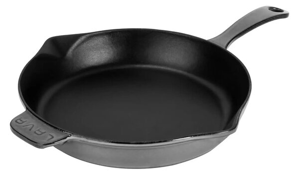 Lava okrugla višenamjenska grill tava s odljevnim kanalima