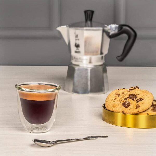 Bialetti Firenze set 2 čaše s dvostrukom stijenkom, 80 ml