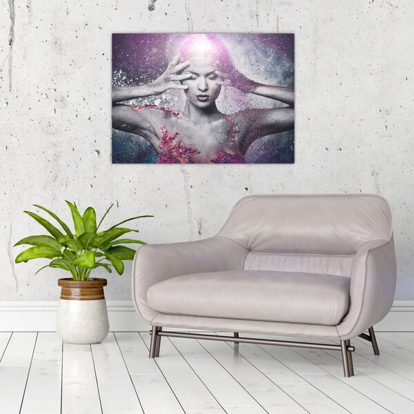 Staklena slika - Energija (70x50 cm)