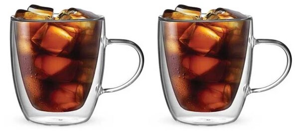 Bialetti Capri set 2 čaše s dvostrukom stijenkom, 350 ml