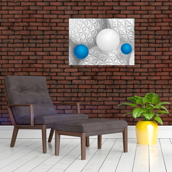 Staklena slika sa 3D motivom (70x50 cm)