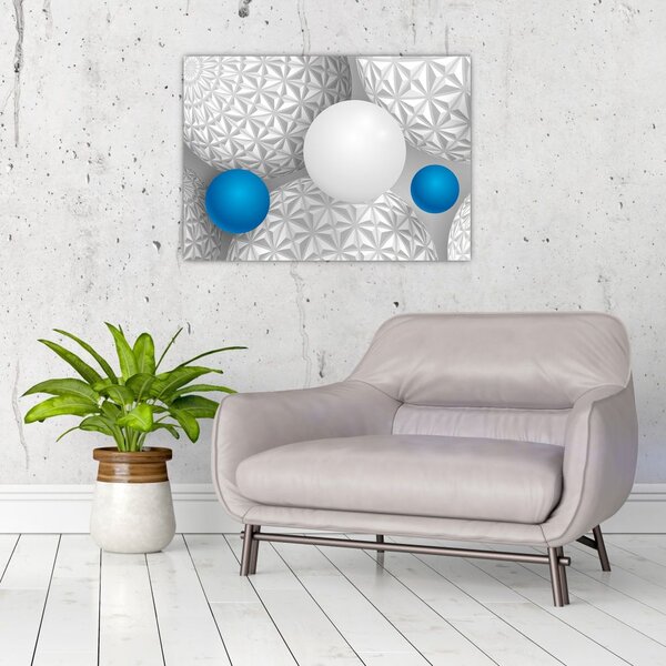 Staklena slika sa 3D motivom (70x50 cm)