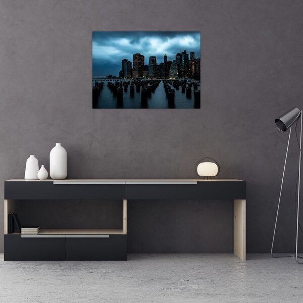 Slika - Pogled na nebodere u New Yorku (70x50 cm)
