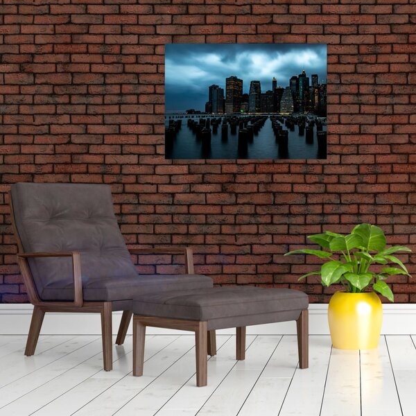 Slika - Pogled na nebodere u New Yorku (70x50 cm)