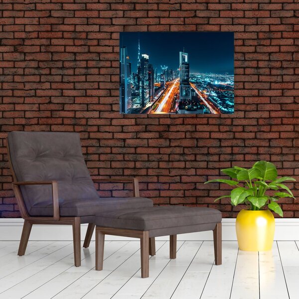 Slika - Dubai noću (70x50 cm)