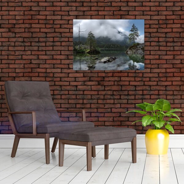 Slika drveća u jezeru (70x50 cm)