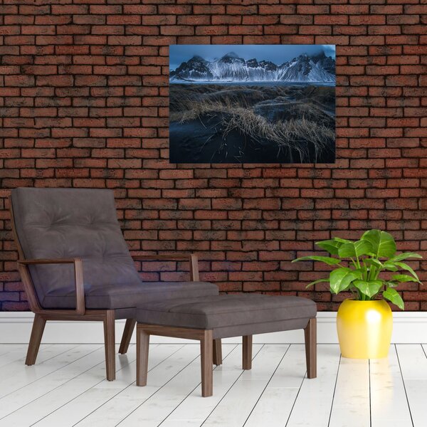 Slika pogleda na islandske vrhove (70x50 cm)