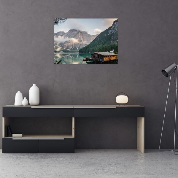 Slika - Lake Prags (70x50 cm)