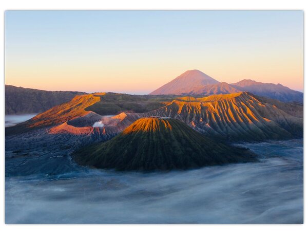 Slika planine Bromo u Indoneziji (70x50 cm)