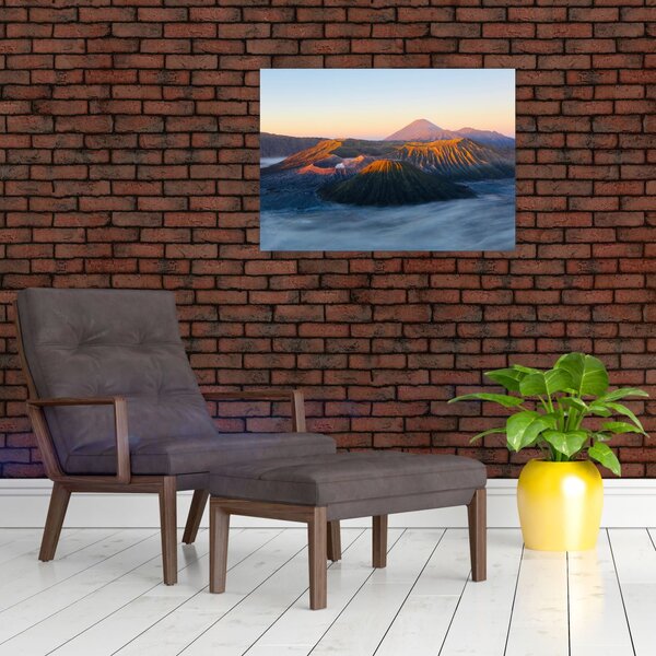 Slika planine Bromo u Indoneziji (70x50 cm)