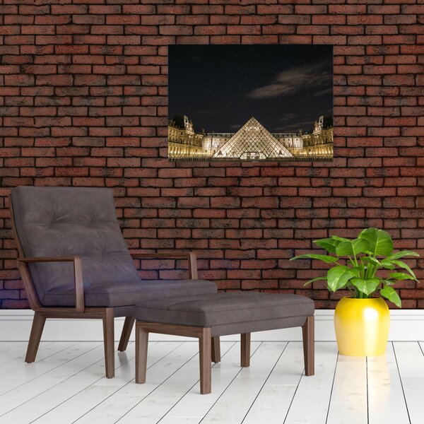 Slika - Louvre noću (70x50 cm)