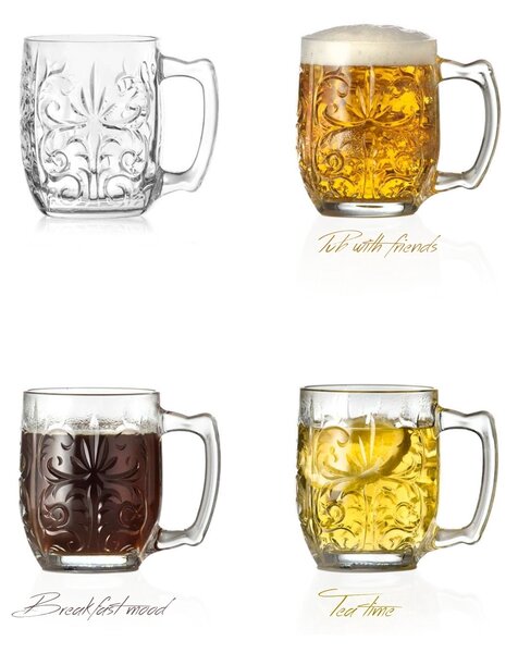 RCR Cristalleria Italiana Tattoo Mule čaša za pivo