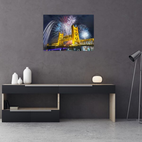 Slika - Doček Nove godine (70x50 cm)