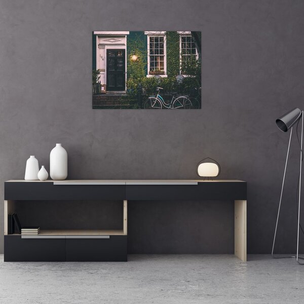 Slika - Kod kuće nakon vožnje (70x50 cm)