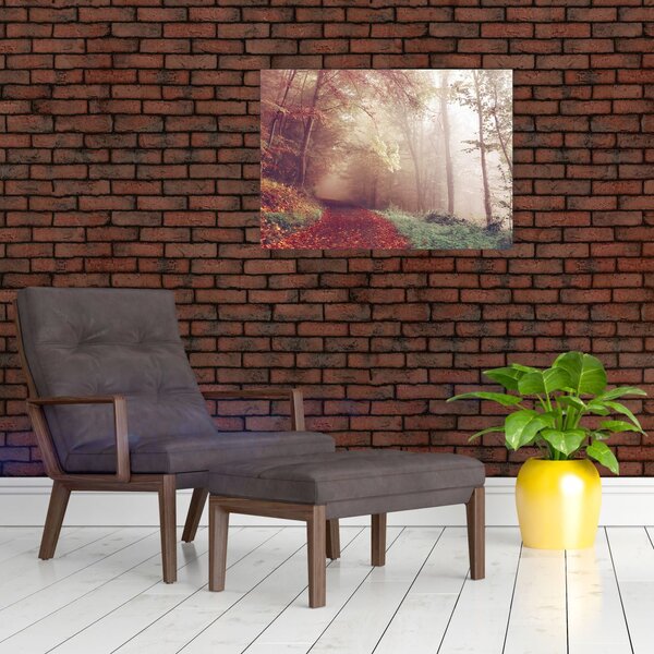 Slika - Jesenja šetnja šumom (70x50 cm)